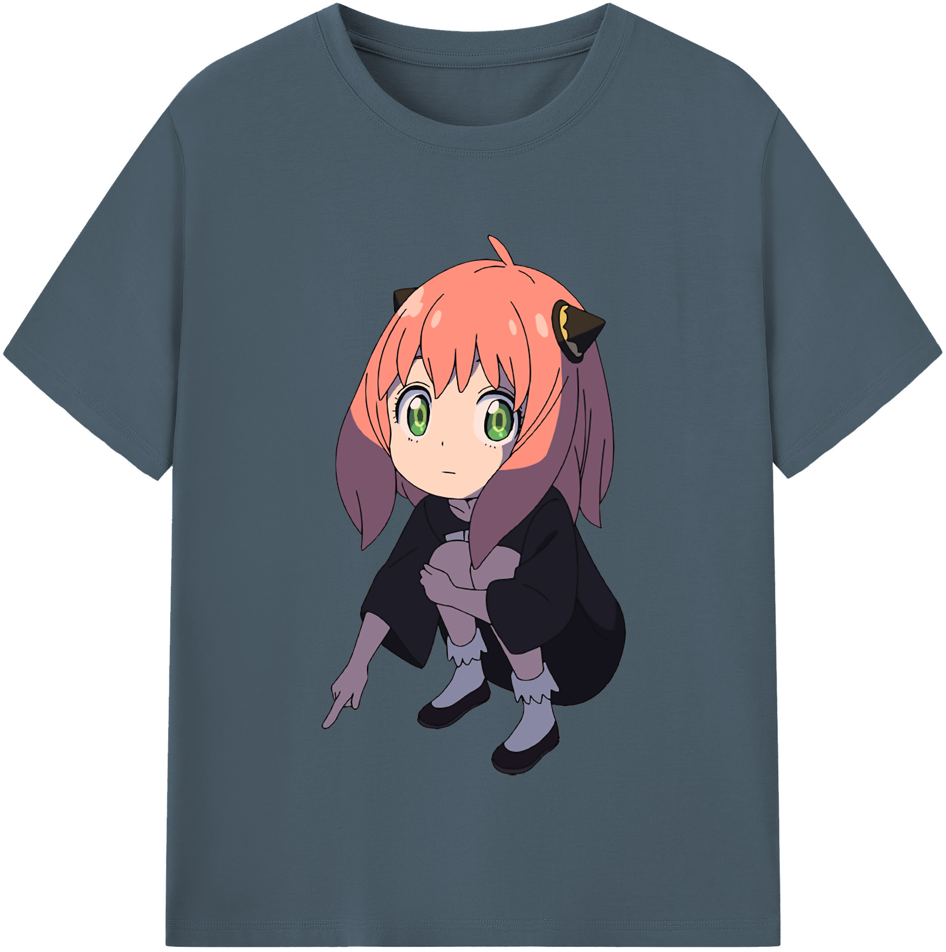 （画像用） SPY×FAMILY间谍家家酒 綿100％半袖Tシャツ（フロントプリント）